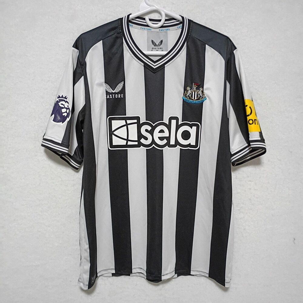 NEWCASTLE UNITED HOME FOOTBALL SHIRT SOCCER JERSEY XXL CASTORE
